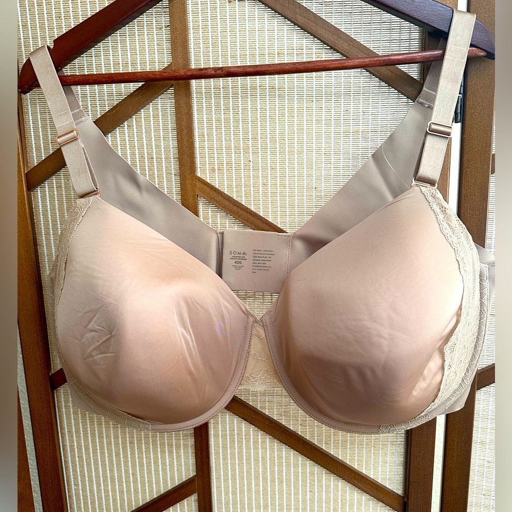 NWT Soma Warm Amber Women's Bra 42G